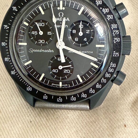 Omega Other - Authentic OMEGA X SWATCH Bioceramic MoonSwatch Mission to Mercury SO33A100 Full